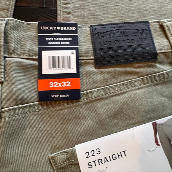 Lucky Brand Straight Fit‎ Five Pocket Pant 32” inseam - Picture 6 of 9